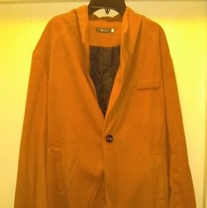 Tan wool coat